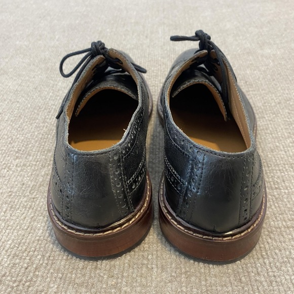 Cole Haan Shoes Mens Size 9 M Black Leather Wingtip Brogue Dress Oxfords C21325 main image 9